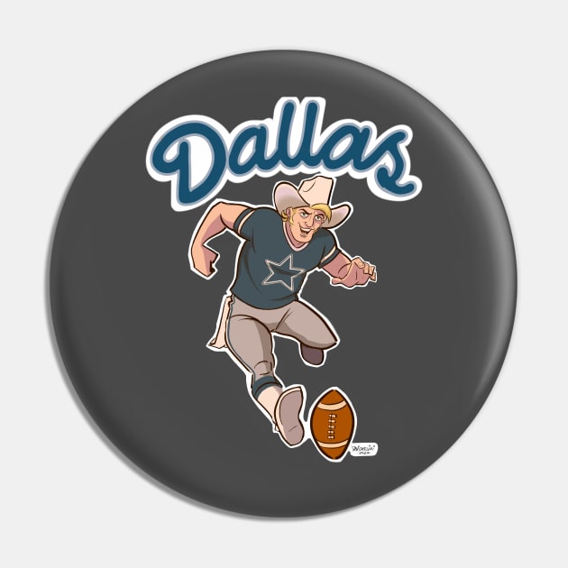 Dallas Cowboys Pin by an Outlaw artist...