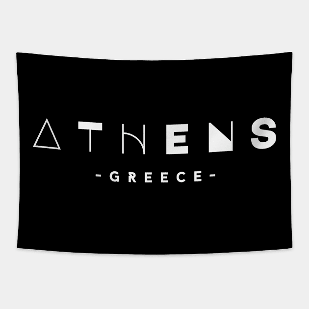 Unleash Your Inner Olympian: Magic of Athens Tapestry by Wanderlust Clothing Co.