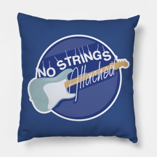 No Strings Attached - Guitar Pillow