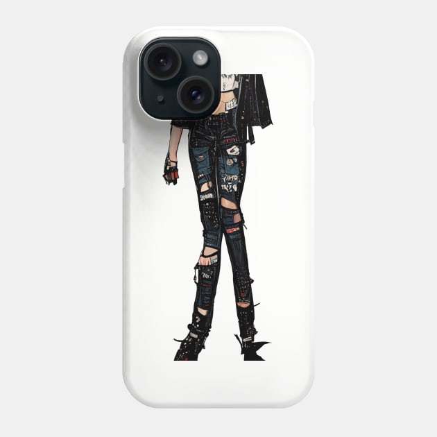 Alt Girl  - 90s Alternative 1 Phone Case by Pugosaurus