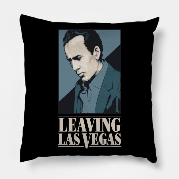 Leaving las Vegas Pillow by GiGiGabutto