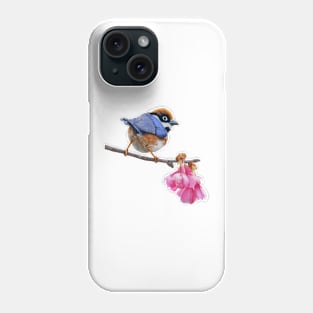 Little Bird on Limb Phone Case