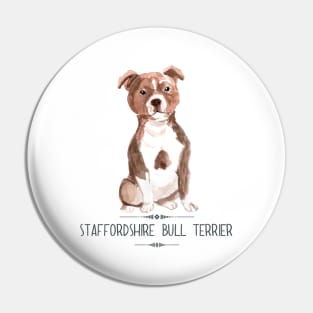 Staffordshire Bull Terrier Pin