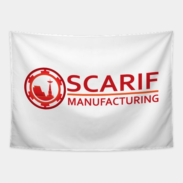 Scarif Manufacturing Tapestry by BoldlyGoingNowhere