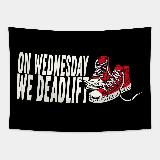 Deadlift Tapestry by PowerliftingT