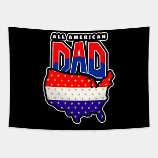 Fourth Of July American Dad Tapestry