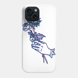 Trippy Hands Rose/Sunflower Phone Case