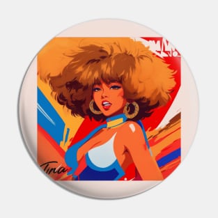 Tina Turner Pin