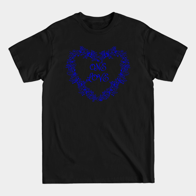 Disover One Love - Love Masks - T-Shirt