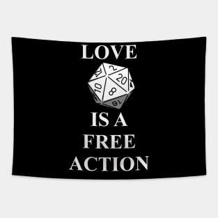 Love is a Free Action Tapestry