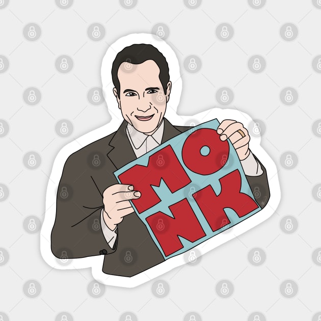 Mr. Monk Magnet by thecompassrose