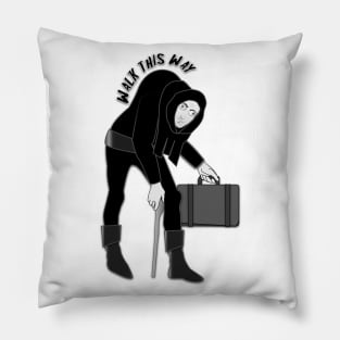 Walk This Way (Igor) Pillow