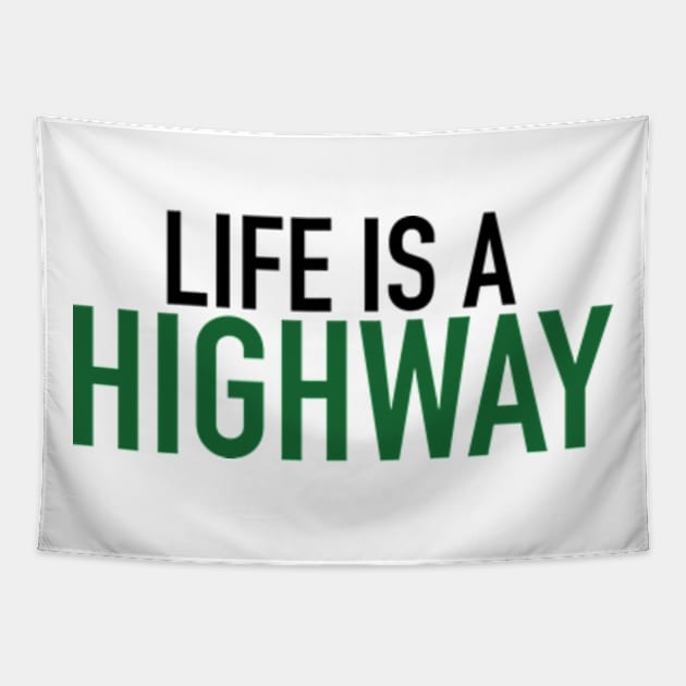 Life is a Highway Tapestry by LuisP96