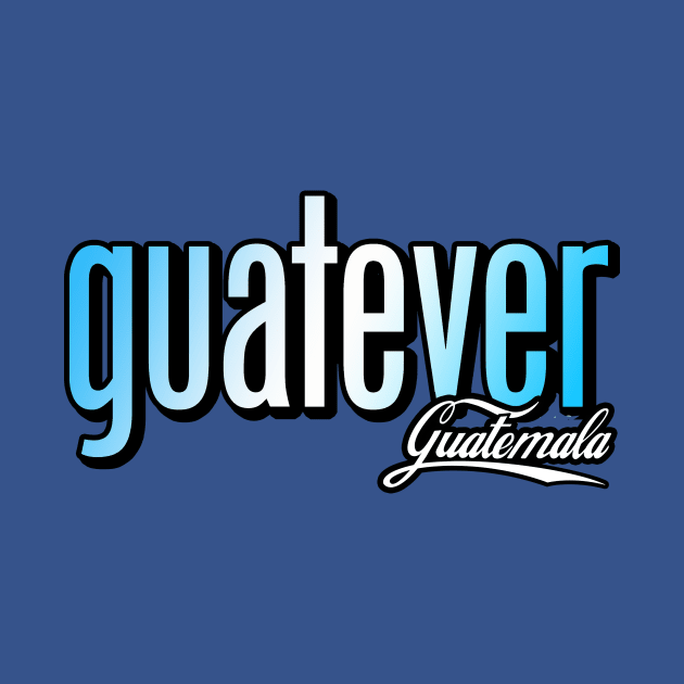 GUATEVER Blue and White by Cabezon