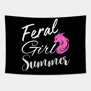 Feral-Girl-Summer Tapestry