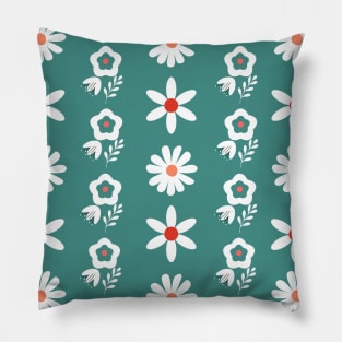 Diseño digital flores abstractas Pillow