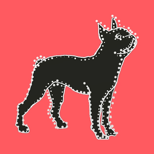 Connect The Boston Terrier Dots by lalanny