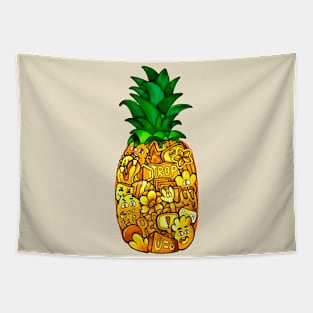 A Pineapple Tapestry