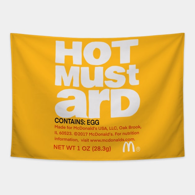 Hot Mustard Tapestry by xmikethepersonx