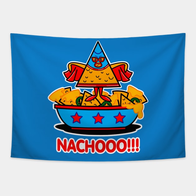 Nachooo! Tapestry by OrneryDevilDesign