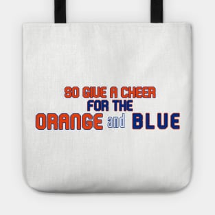 Orange and Blue Tote