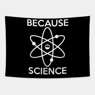 Funny Because Science Scientist Tapestry