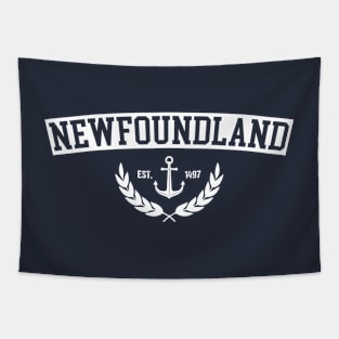 Newfoundland Anchor Crest || Newfoundland and Labrador || Gifts || Souvenirs Tapestry