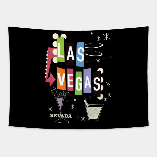 Las Vegas Tapestry by nickemporium1