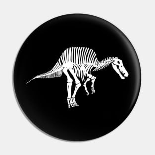 Terra Fossil Spinosaurus Dinosaur White Pin