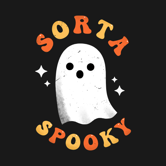 Sorta Spooky Funny Halloween Ghost by ButterflyX