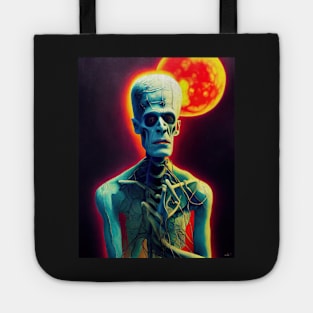 Frankenstein Hallowe T-Shirt Tote