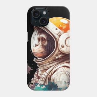 Monkey Astronaut Phone Case