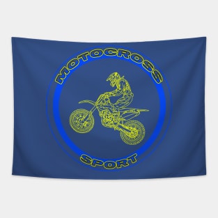 Motocross sport 4 Tapestry