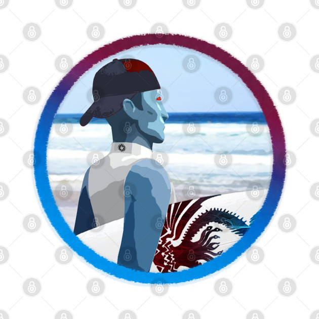 Surfer!Thrawn Circle V1 by #StarWars SWAG 77 Style