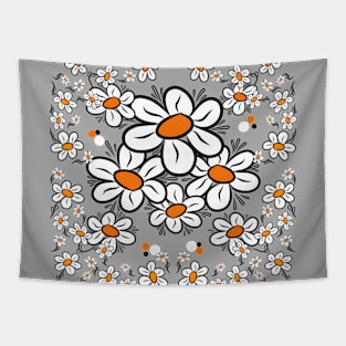 blooming daisies blooms daisy blossom flower Tapestry