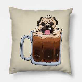 Root Pug Float Pillow