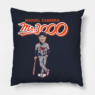 Miguel Cabrera Mr. 3000 Pillow