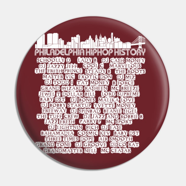 Philadelphia Hip Hop History Pin by Afuphilly