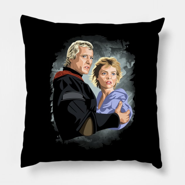 Etienne and Isabeau Pillow by Tiro1Linea