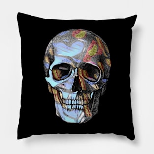 Skulled Pillow