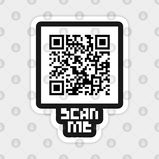 Qr Code Generator Scan me Magnet by starnish