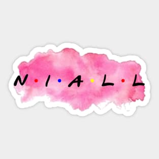 Why's loving you not fair? quote from song Everywhere by Niall Horan  digital lettering Sticker Sticker for Sale by averycooluser