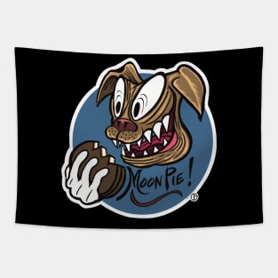 Moonpie Dog Tapestry