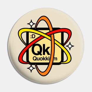 Quokkium Chemical Symbol Pin