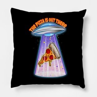 Pizza Abduction II by IV - Promo Version Pillow