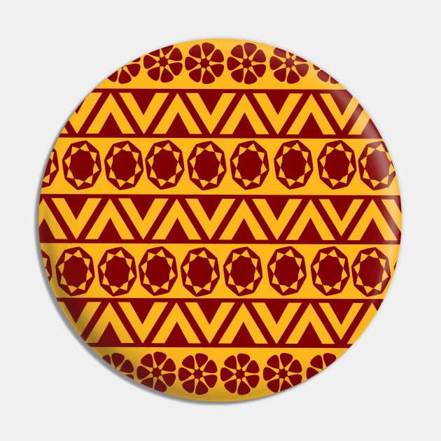Brown and yellow colour floral geometric pattern Pin by RAK20