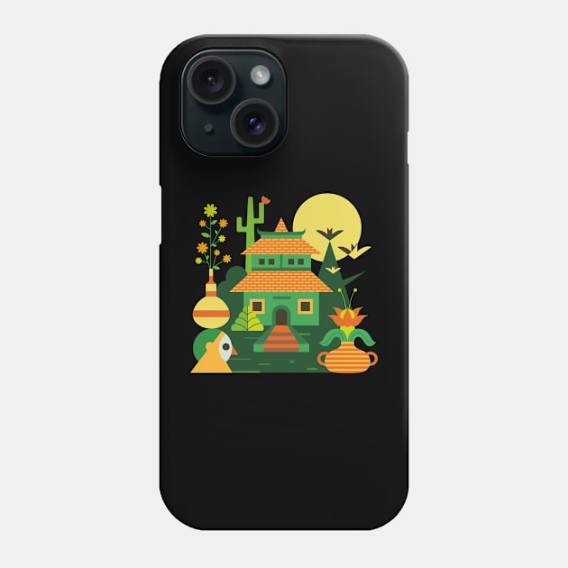 Haunted Mansion Phone Case by Léo Alexandre