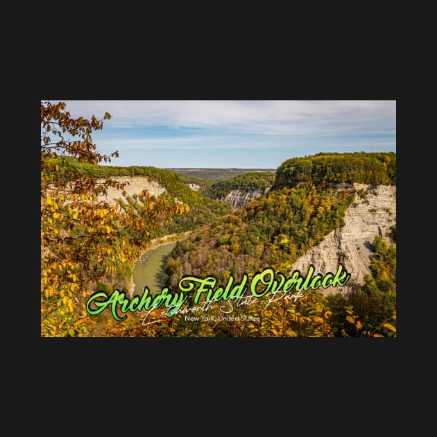 Archery Field Overlook Letchworth State Park New York by Gestalt Imagery