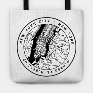 New York Map Tote