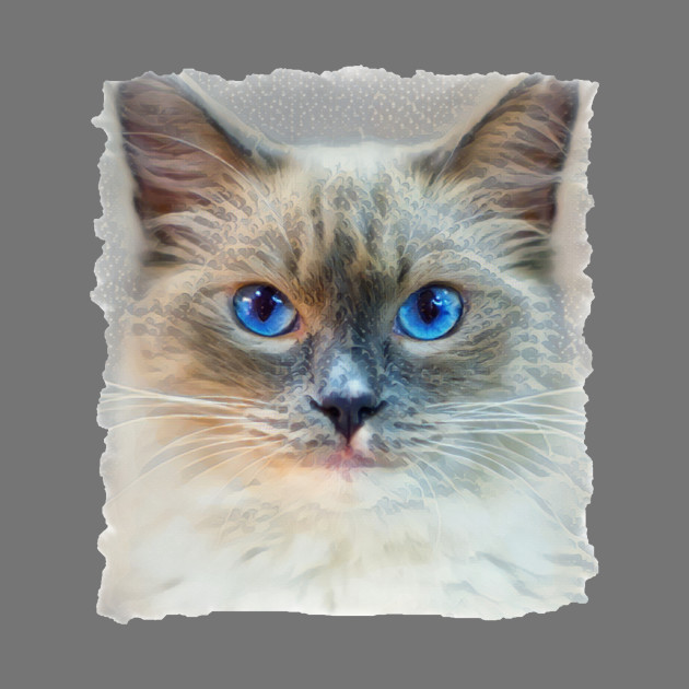 Siamese Cat Blue Eyes Siamese Cat Design Tapestry Teepublic